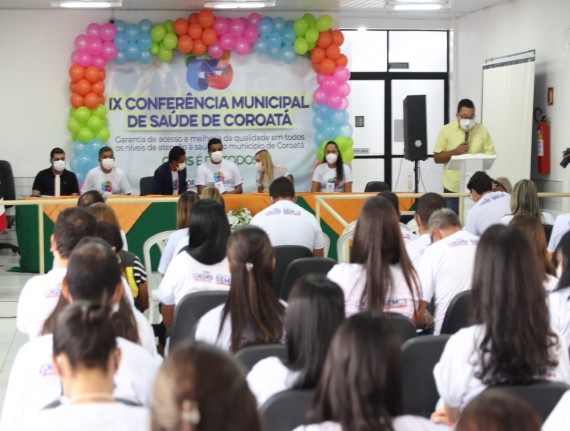 Coroatá realiza IX Conferência Municipal de Saúde.