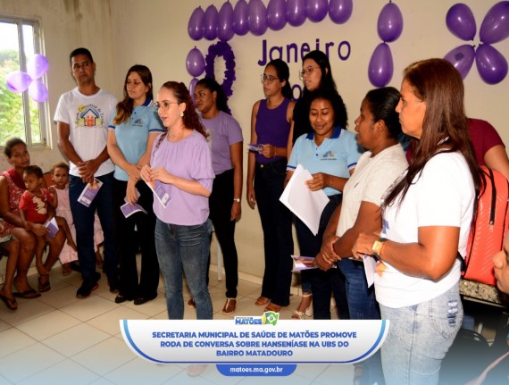 Secretaria Municipal de Saúde de Matões promove roda de conversa…