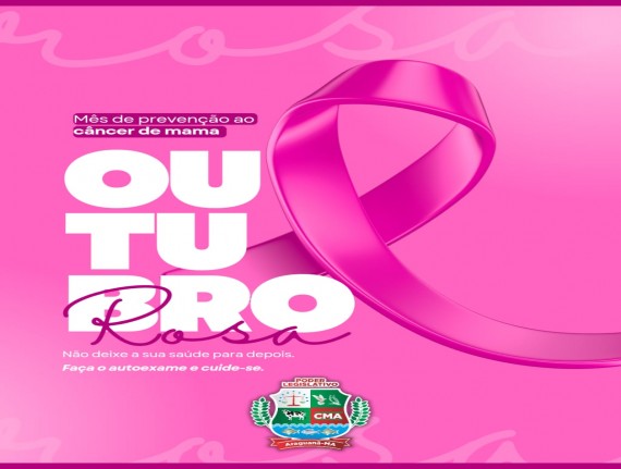 OUTUBRO ROSA, FOCADA NA PREVENÇÃO E DIAGNÓSTICO PRECOCE DO CÂNCER…