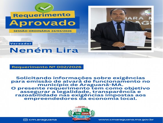 REQUERIMENTO Nº 002/2026