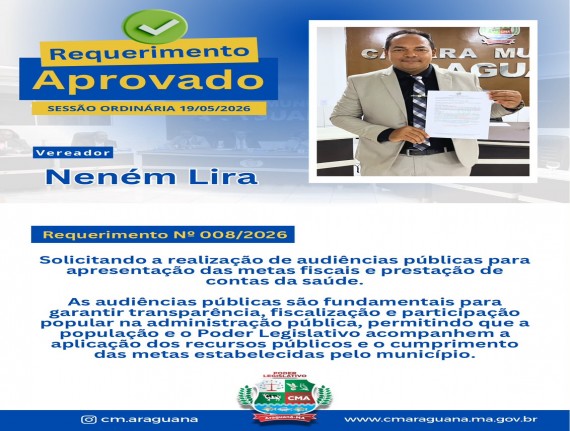 REQUERIMENTO Nº 008/2026