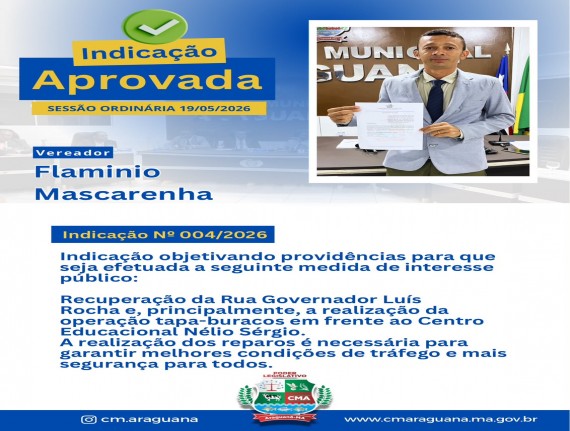 INDICAÇÃO Nº 004/2026