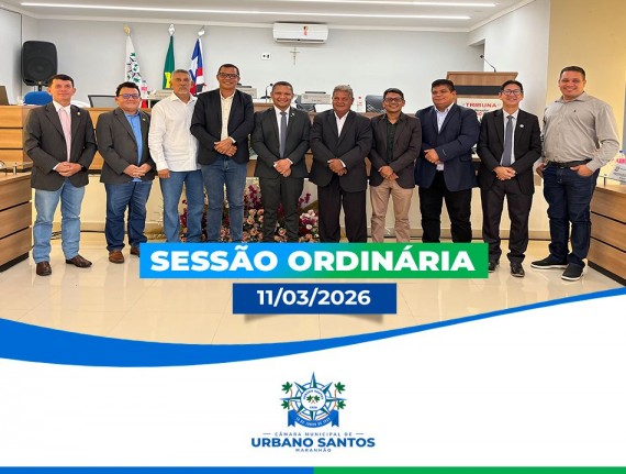 4ª Sessão Ordinária do 1º Semestre de 2026 da Câmara Municipal…