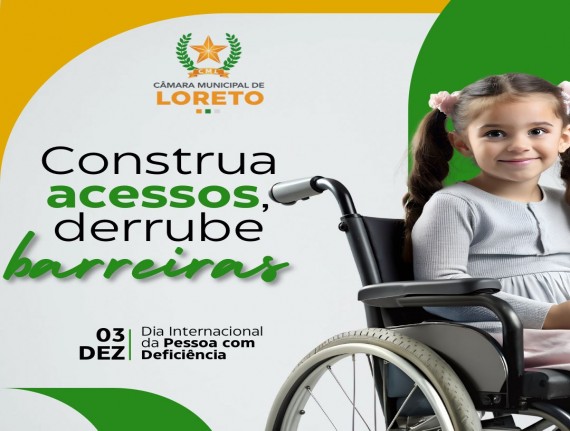DIA INTERNACIONAL DA PESSOA COM DEFICIÊNCIA