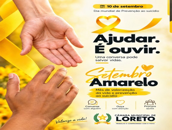 10 de setembro Dia Mundial de Prevenção ao Suicídio