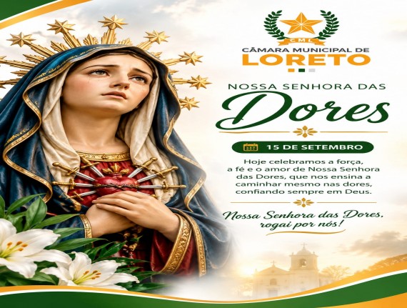 15 de Setembro Dia de Nossa Senhora das Dores.