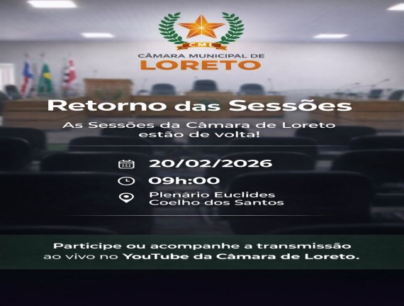 Retorno dos Trabalhos Legislativos