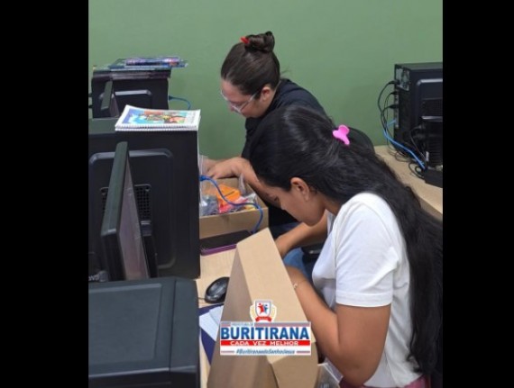 Buritirana investe em inovação e capacita professores em tecnologia educacional