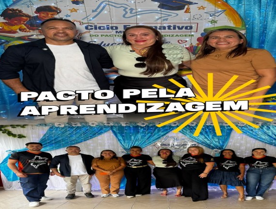 Água Doce do Maranhão realiza 2º Ciclo Formativo do Pacto pela Aprendizagem e reúne educadores da rede municipal