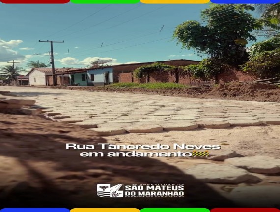 São Mateus do Maranhão entrega melhorias na Rua São Miguel e avança com novas obras