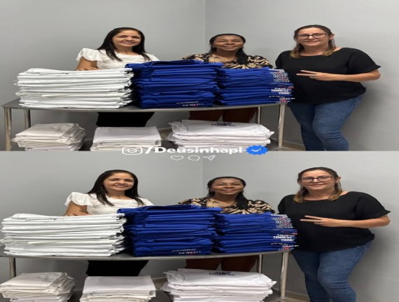 Maranhãozinho equipa profissionais do Hospital Municipal com novos fardamentos