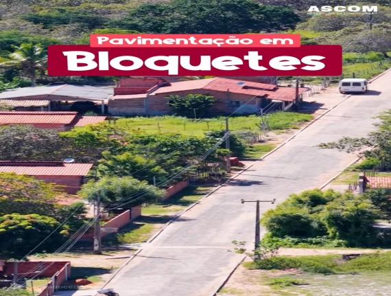 Água Doce do Maranhão inicia segunda etapa da pavimentação em bloquetes no povoado Curvinha