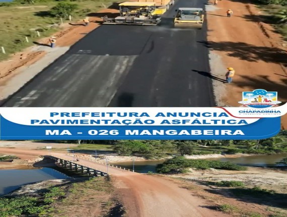 Chapadinha anuncia pavimentação de trecho entre a BR-222 e o povoado Mangabeira
