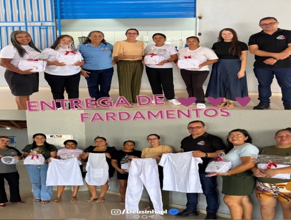 Maranhãozinho entrega fardamentos para ASGs da Escola Rural