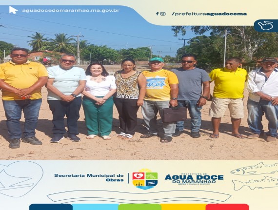 Prefeitura de Água Doce do Maranhão dá início às obras de construção da Praça do Povoado Iguagiru