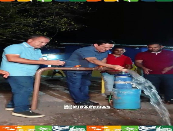 Pirapemas entrega melhorias em educação e abastecimento de água na Nova Vida