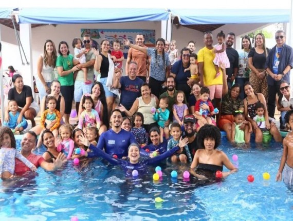 Paço do Lumiar investe no desenvolvimento infantil com novo projeto de natação