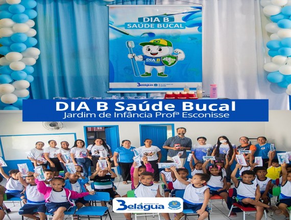 Em Belágua: Cuidar do sorriso desde cedo é investir no futuro! 