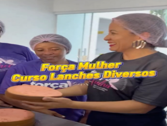 Anajatuba realiza curso de Lanches Diversos em parceria com SENAI e SEBRAE e fortalece empreendedorismo feminino
