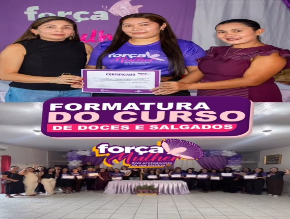 Belágua conclui capacitação do Projeto Força Mulher com entrega de certificados