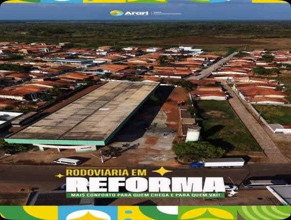 Rodoviária José Benedito Prazeres será reformada e revitalizada em Arari