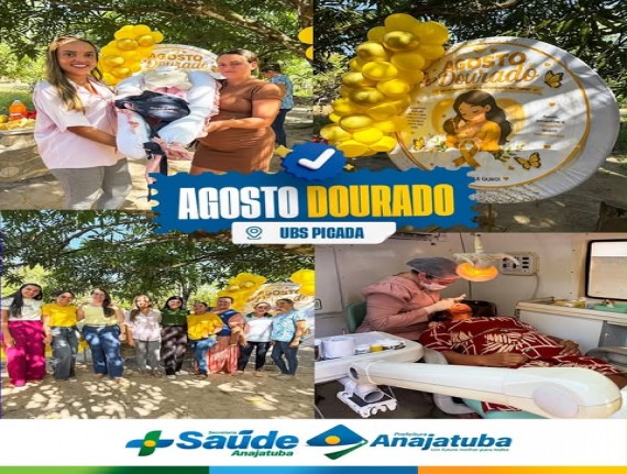 Anajatuba realiza ações do Agosto Dourado nas unidades de saúde