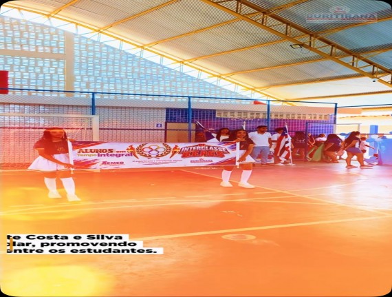 Estudantes de Buritirana participam de atividades esportivas e de integração