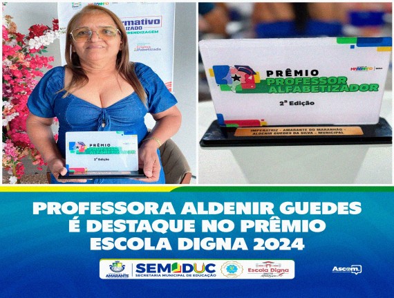 A educação de Amarante segue conquistando importantes reconhecimentos