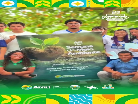Ação no Cais de Arari une limpeza, educação ambiental e preservação dos recursos naturais