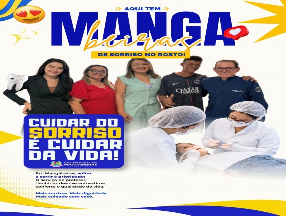 Em São Raimundo das Mangabeiras, próteses dentárias levam mais qualidade de vida à população