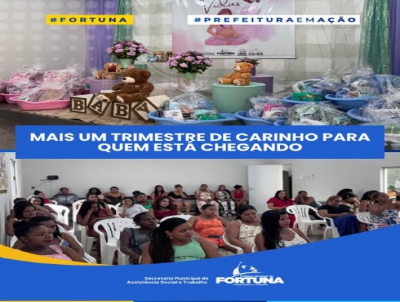 Fortuna realiza entrega de Kits de Bebê e Maternidade para famílias