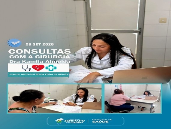 Jenipapo dos Vieiras amplia oferta de cirurgias no Hospital Municipal Maria Vieira de Oliveira