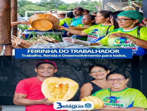 Em Belágua: Talento e Valorização na Feirinha do Trabalhador