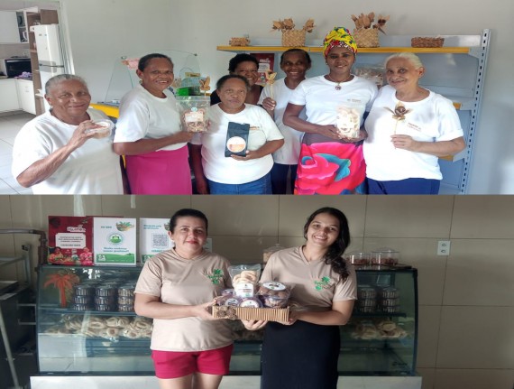 Quebradeiras de coco do Maranhão levam alimentos com babaçu para a Feira Brasil na Mesa