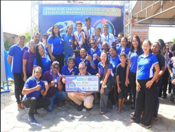 Prefeitura de Maranhãozinho realiza Torneio de Lançamento de Foguetes e incentiva ciência, inovação e tecnologia nas escolas municipais