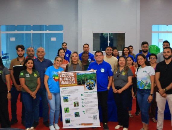 Agricultura de Centro do Guilherme recebe orientações para prevenção de doença da mandioca