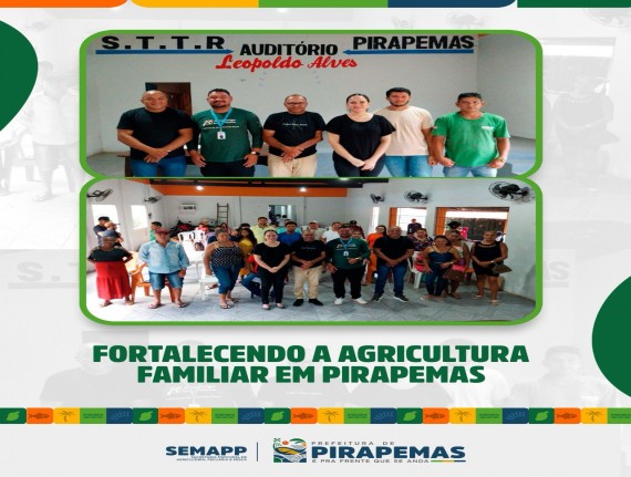 Prefeitura de Pirapemas e Banco do Nordeste realizam palestra sobre crédito rural