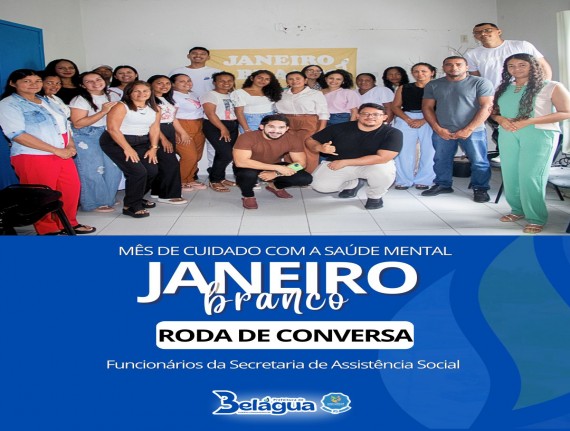 Em Belágua: Roda de Conversa marca o encerramento do Janeiro Branco na Assistência Social
