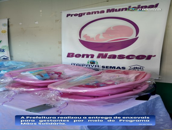 Programa Mãos Solidárias garante acolhimento a gestantes em Itaipava do Grajaú