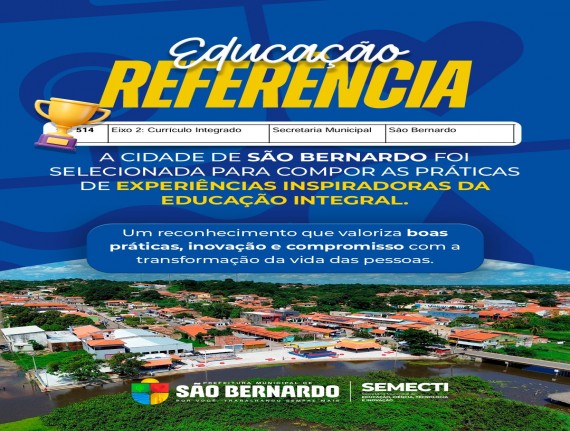 São Bernardo é destaque nacional e integra experiências inspiradoras da Educação Integral