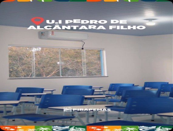 Pirapemas inaugura nova escola no povoado Nova Vida