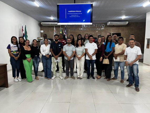 Pedreiras realiza audiência pública para elaboração da LDO 2027