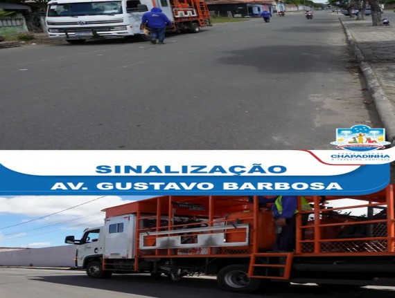 Chapadinha prepara Avenida Gustavo Barbosa para reforçar a segurança no trânsito