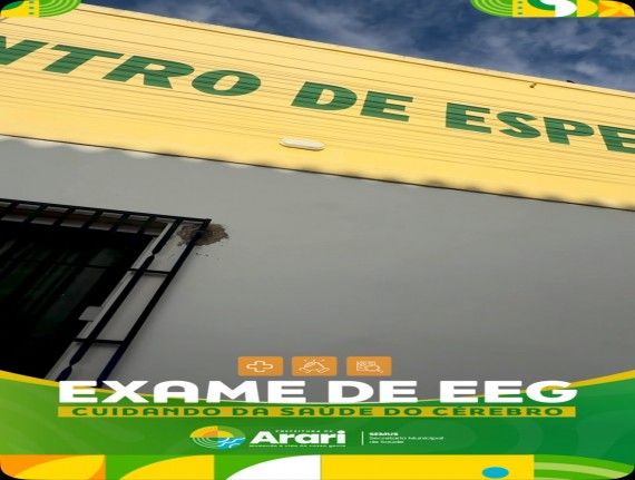 Saúde de Arari ganha reforço com novo serviço de eletroencefalograma