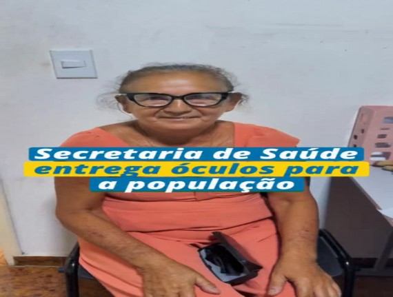 Anajatuba dá continuidade ao mutirão oftalmológico com entrega de óculos