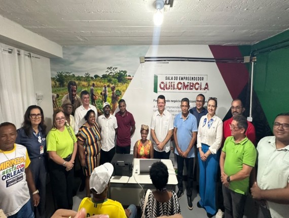 Mirinzal inaugura primeira Sala do Empreendedor Quilombola no Quilombo Frechal