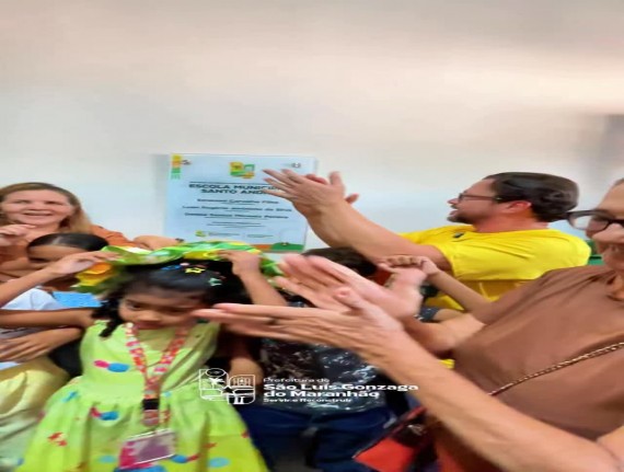 São Luís Gonzaga entrega Escola Santo André modernizada e fortalece educação no povoado Pedrinhas