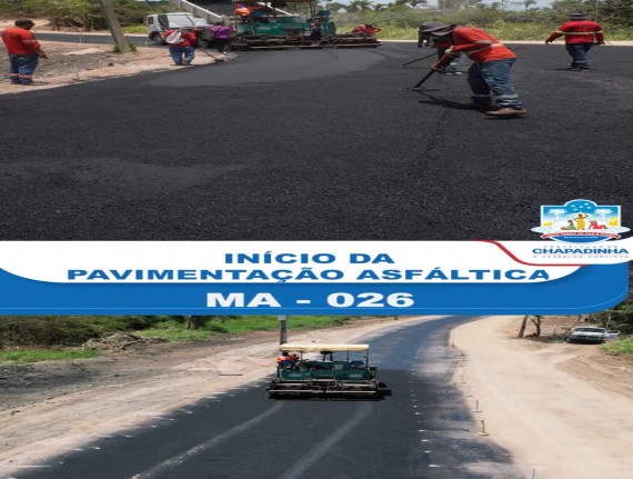 Chapadinha inicia pavimentação de trecho entre BR-222 e povoado Mangabeira