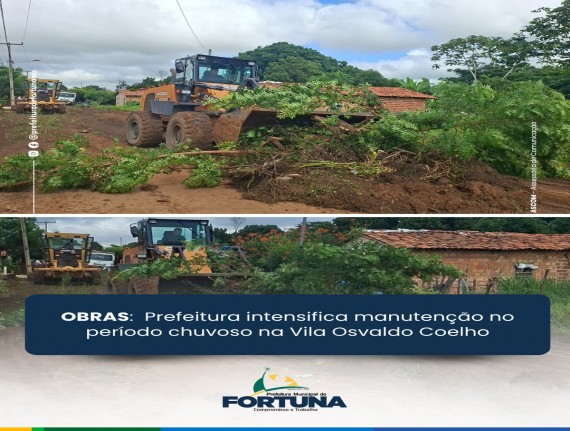 Nas OBRAS de Fortuna