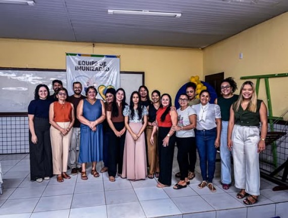 Godofredo Viana promove capacitação em imunização para profissionais do PSF
